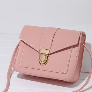 NEW Vegan Leather Light Pink Crossbody